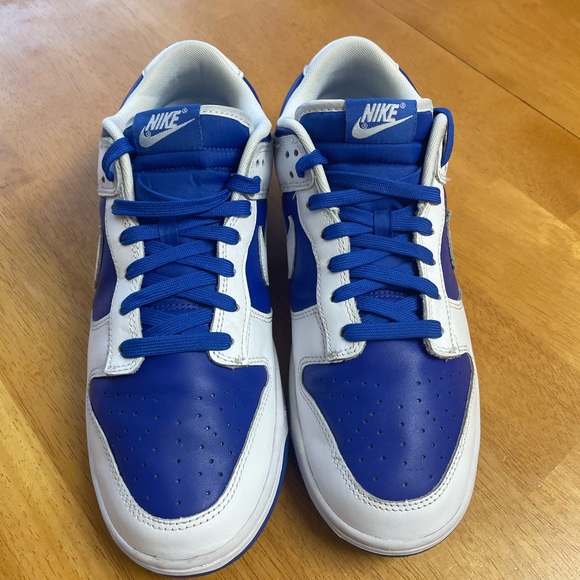 Nike Dunk Low / Racer Blue White - Picture 2 of 5